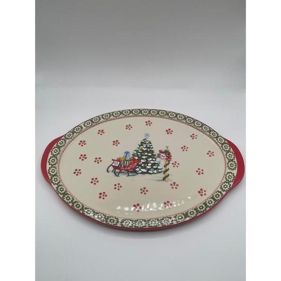 Set of 3 Temptations Christmas Serving Plates - Picture 8 of 11